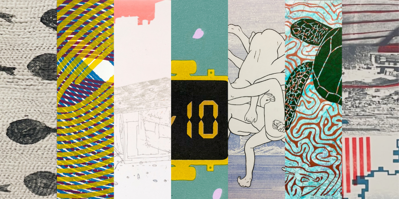 Open Framework, Seven Philly Artists in Print at Artspace1241