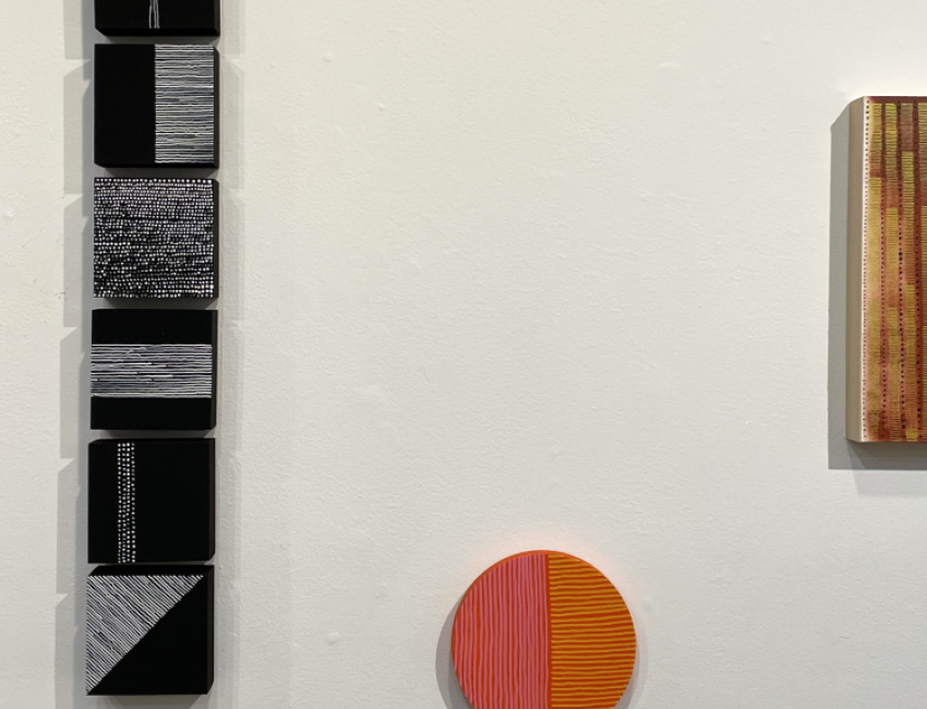7X10 : UNSEEN WORK , Stella Untalan Three drawings